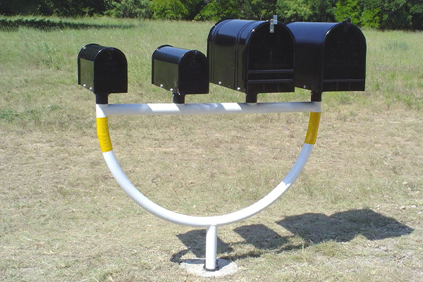 Multiple Socket Mount Mailbox System